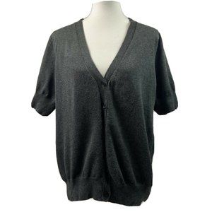 Lane Bryant Short Sleeve V-Neck Cardigan Sz 18 20